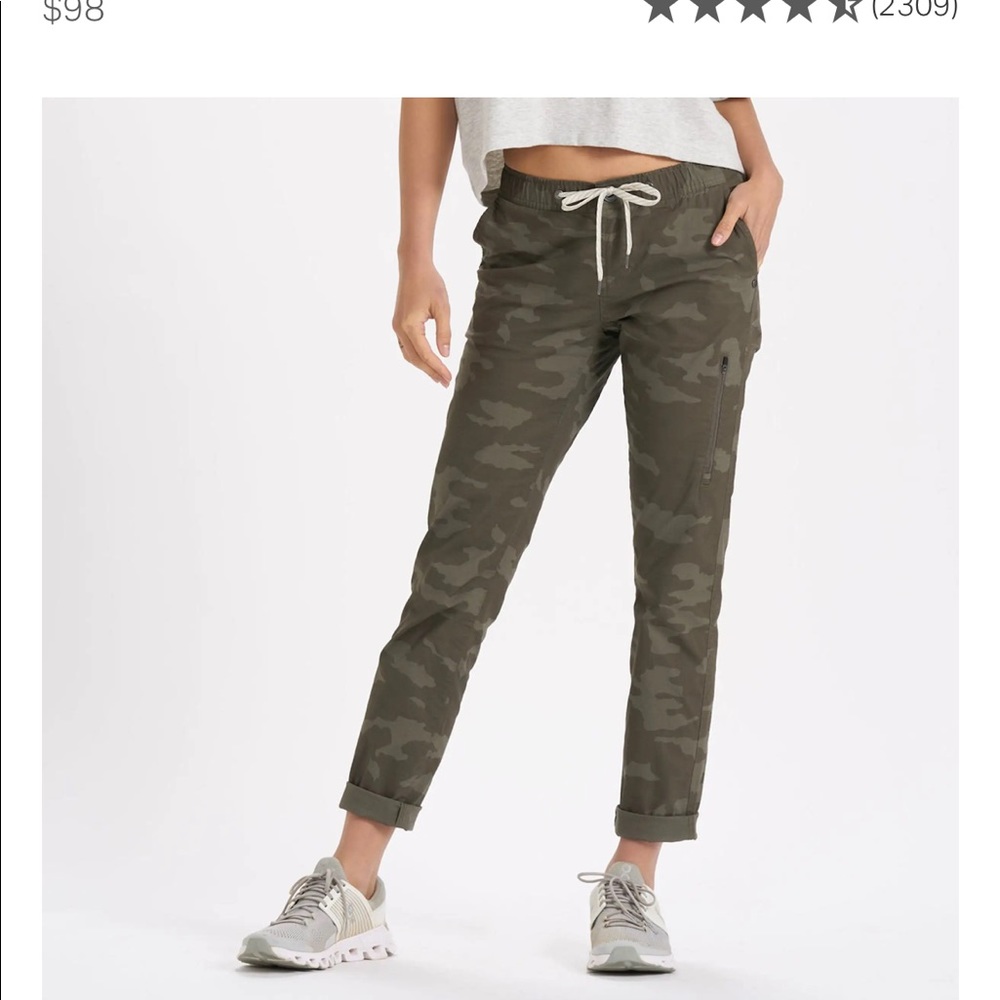 Vuori womens ripstop pants